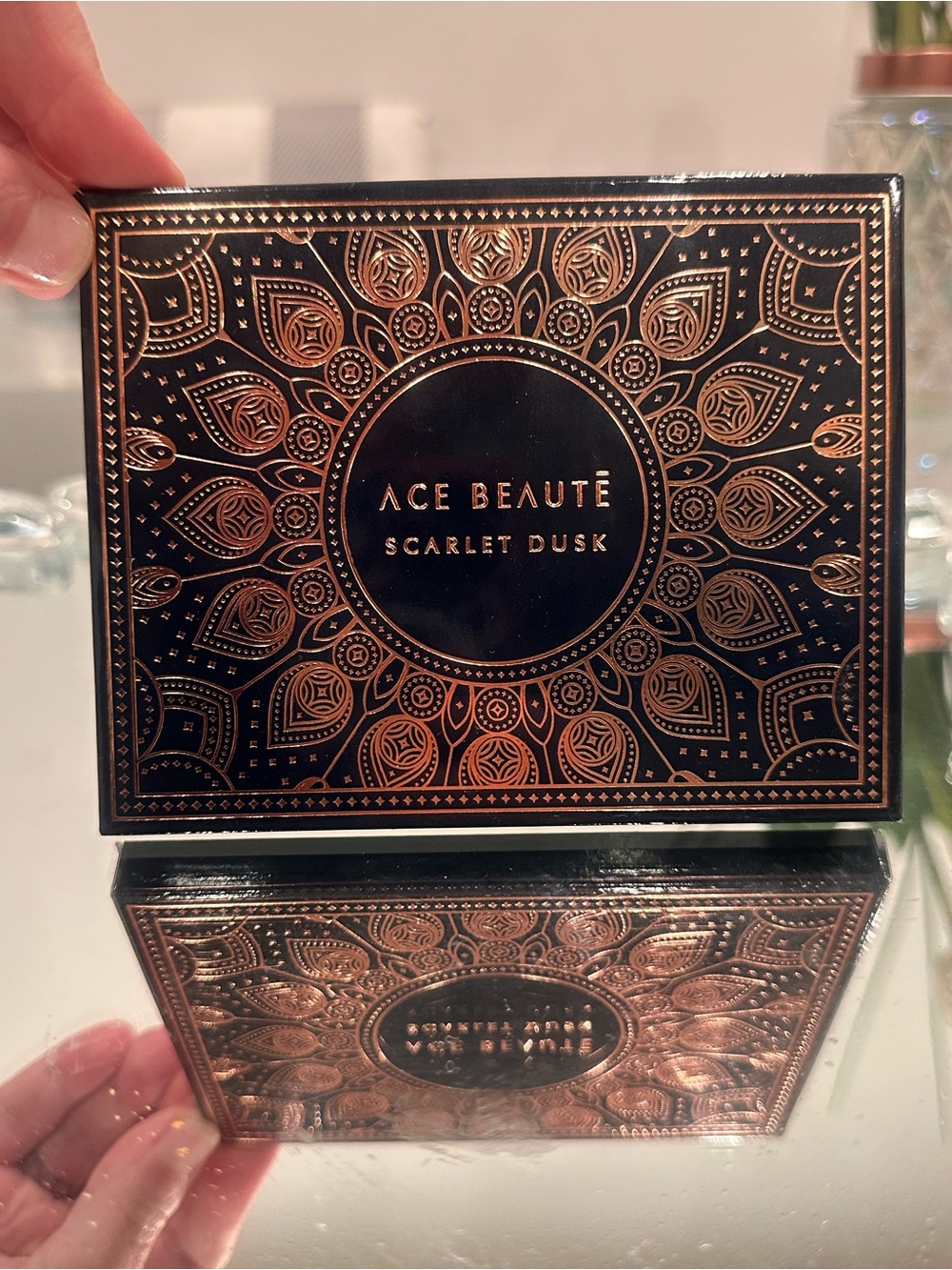 NEW Ace Beauté Scarlet Dusk Eyeshadow Palette AUTHENTIC Viral Pigmented Ulta